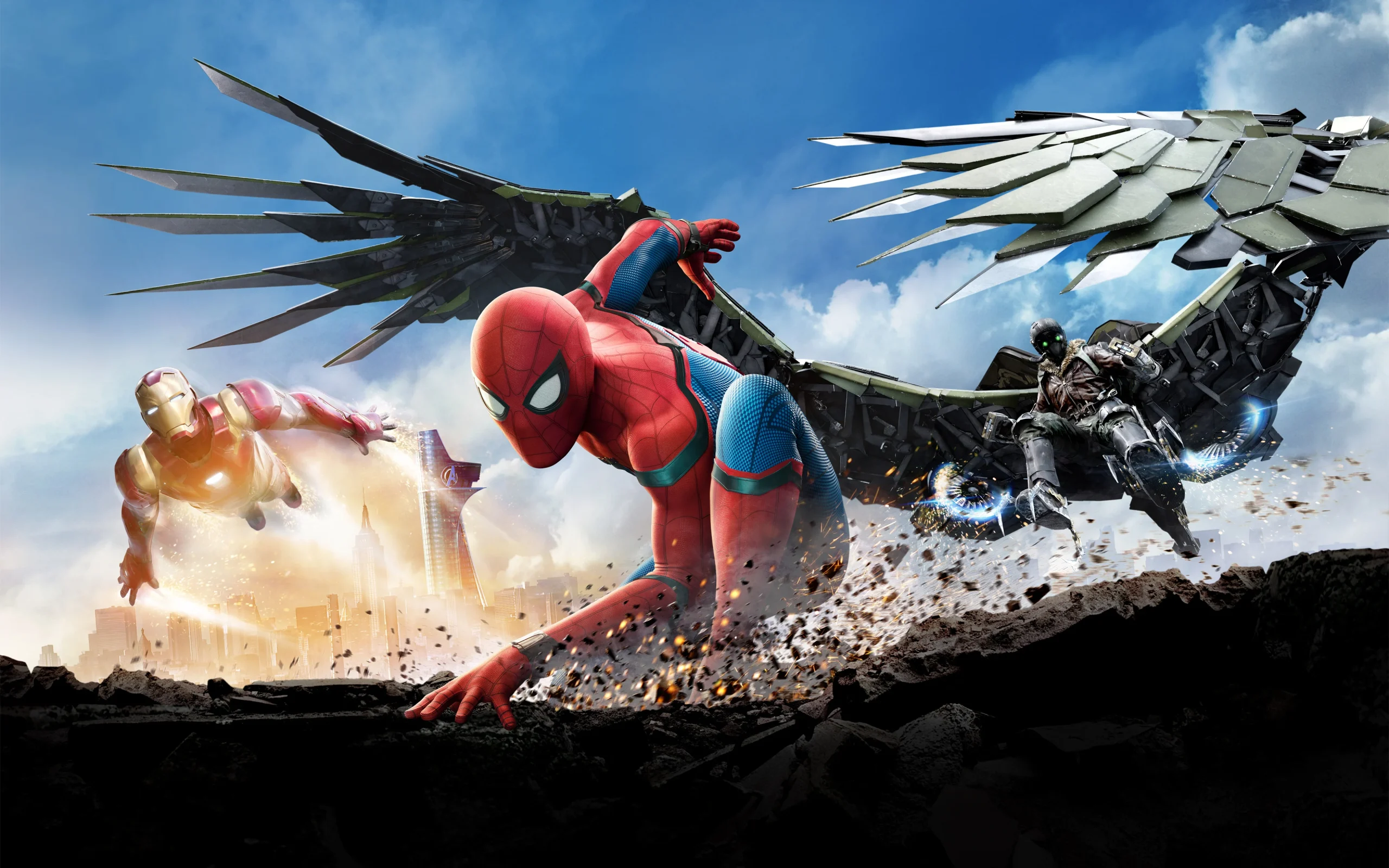 Spider-Man: Homecoming (2017) Full Movie Free 480p, 720p and 1080p in Dual Audio {Hindi-English}.