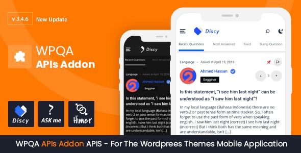 WPQA APIs - Addon and APIs For The WordPress Themes