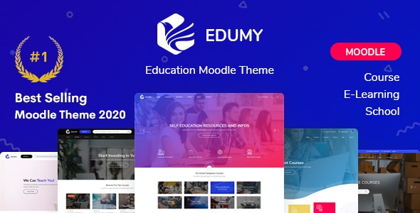 Edumy – Premium Moodle LMS Theme Nulled Free Download